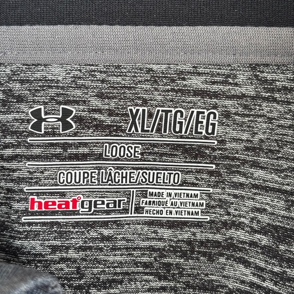 Under Armour Men's Charcoal Heather Quarter-Zip Jacket - Picture 5 of 8